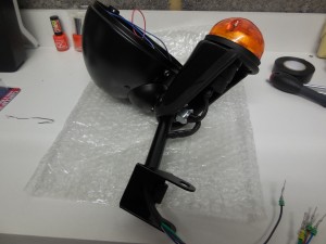 Completed headlight