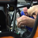 Fitting steering rack