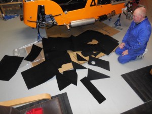 Carpet jigsaw puzzle