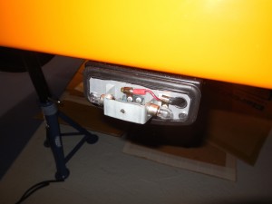 Number plate light