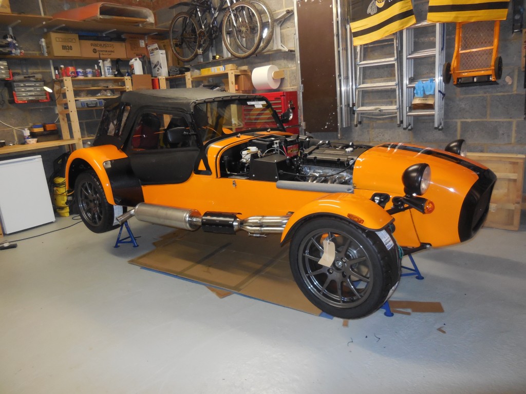 Something like a Caterham...
