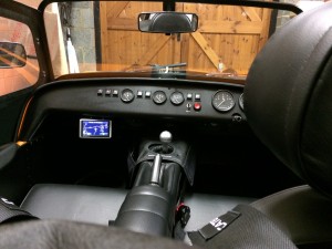 Sat Nav in place
